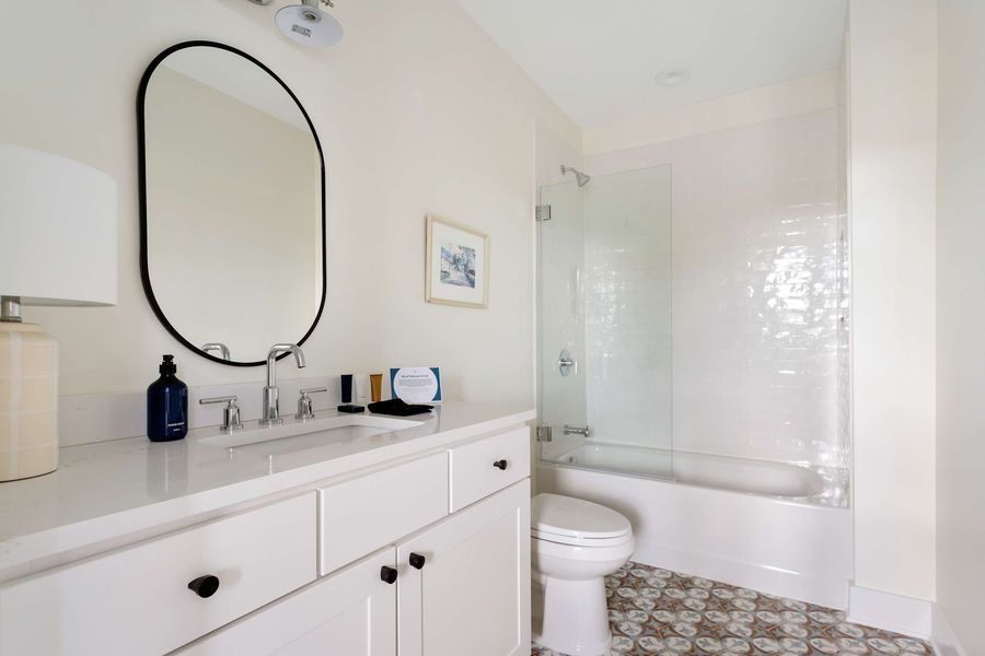 Bathroom #1: Shower + Tub Combo