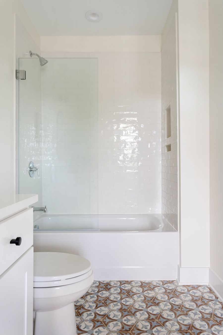 Bathroom #1: Shower + Tub Combo