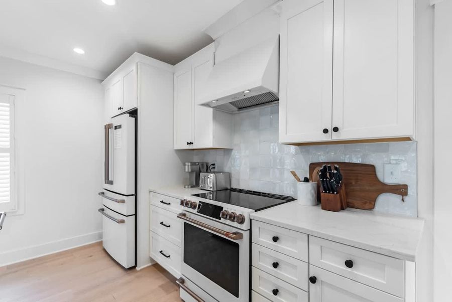 
Fully equipped kitchen with everything you need to cook a meal!