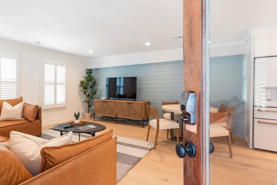You can't forget your keys when there's a modern keypad entry.
