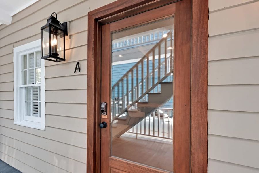 You can't forget your keys when there's a modern keypad entry.