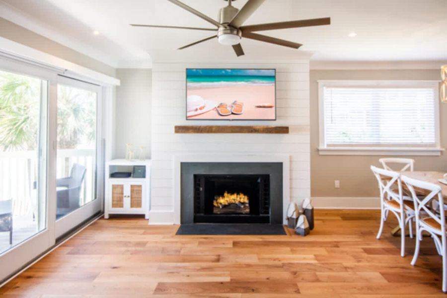 Spacious living area