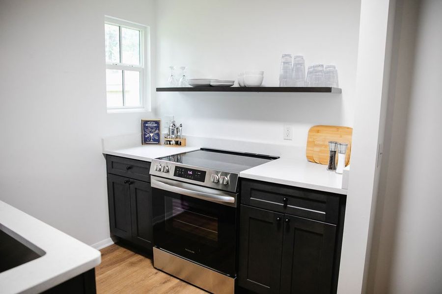 Fully equipped kitchen