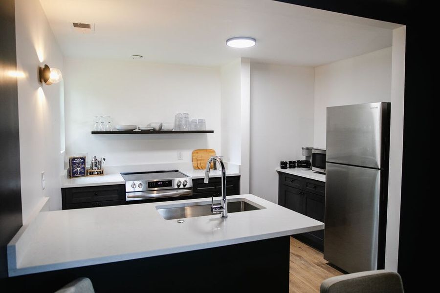Fully equipped kitchen