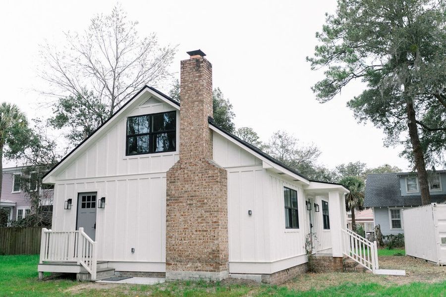 Exterior of the house