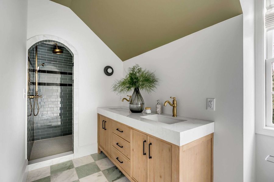 Stunning bathroom renovations throughout! 