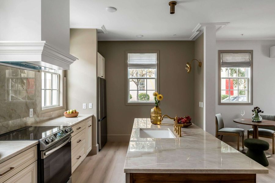 Fully equipped chef's kitchen. Ask us about our private chef experiences!