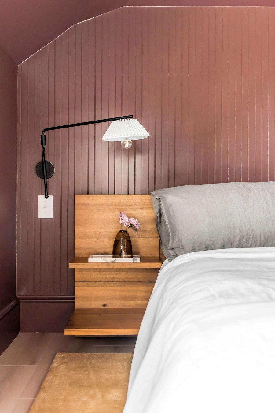 Bedroom 1: King bed