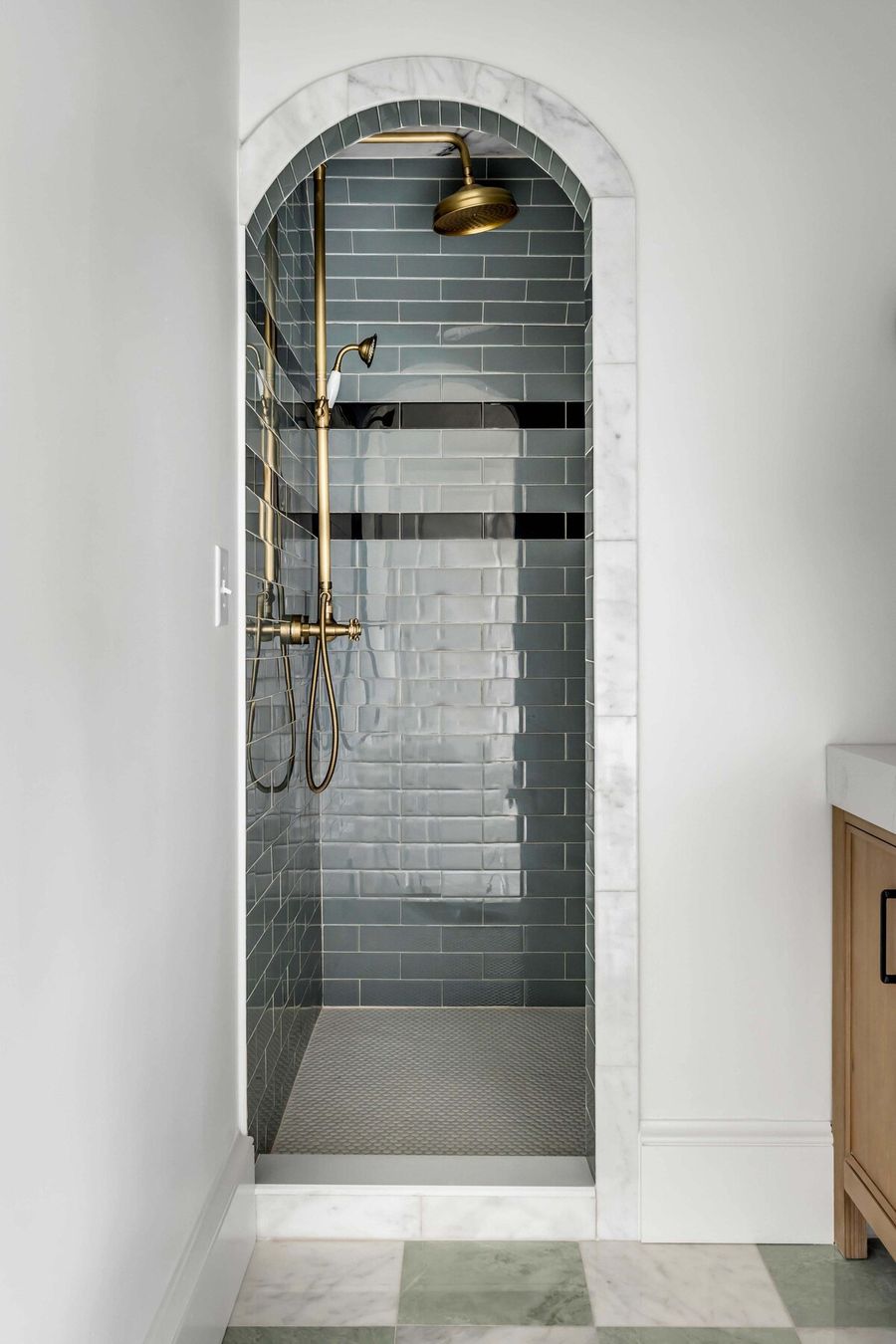 Bathroom 2: Walk-in shower