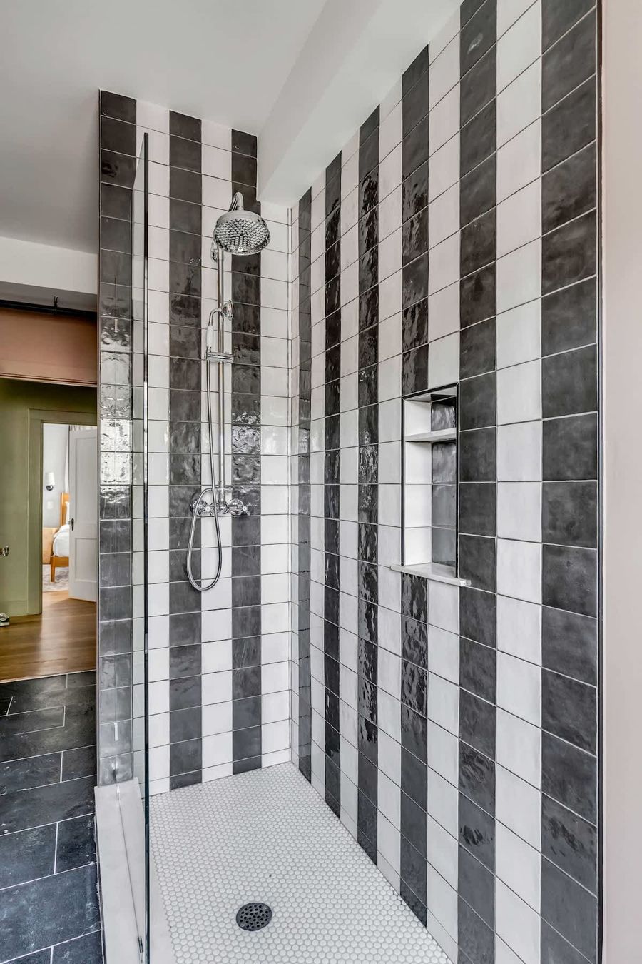 Bathroom 2: Walk-in shower