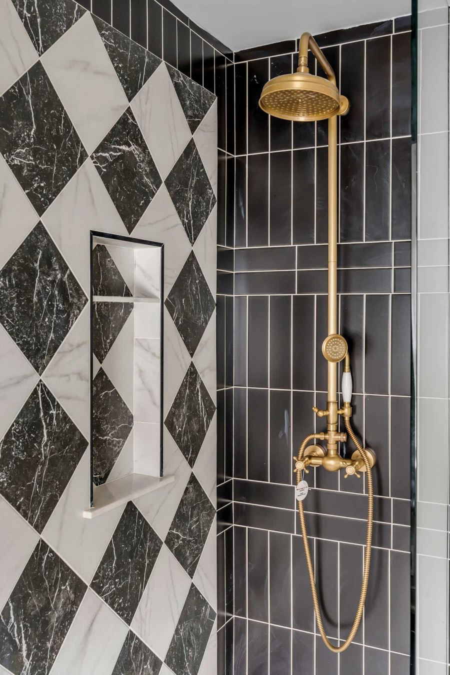 Bathroom 1: Walk-in shower