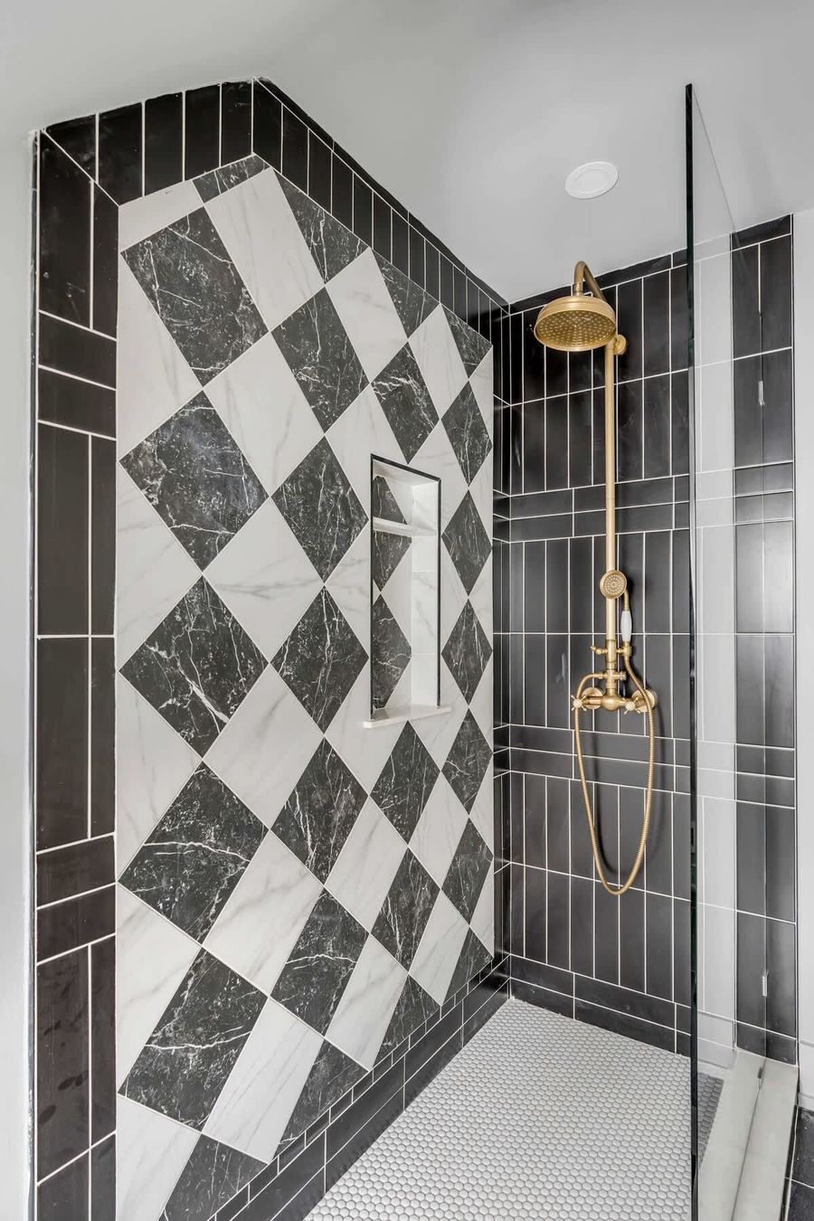 Bathroom 1: Walk-in shower