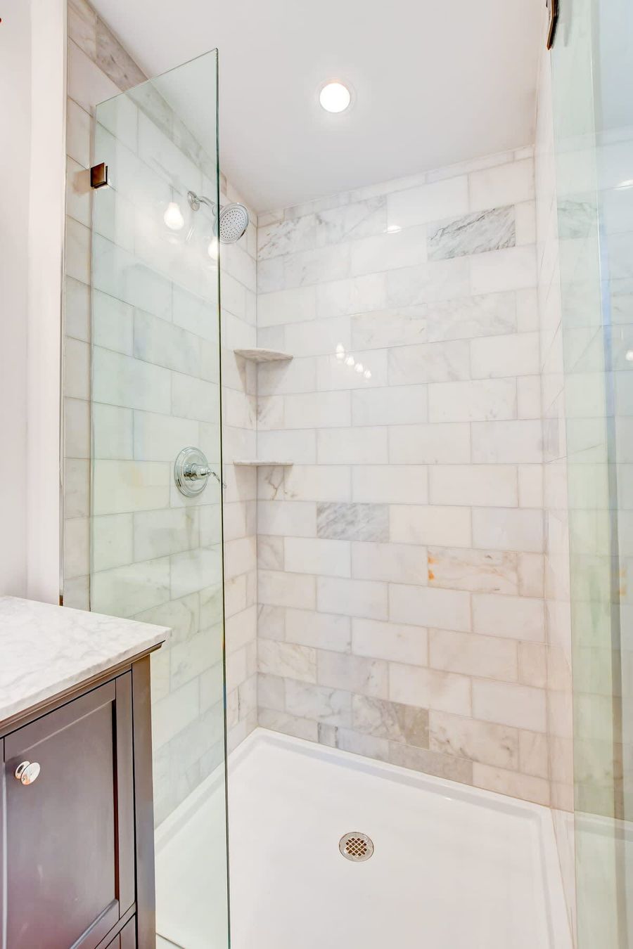 Bathroom 1: Walk-in shower