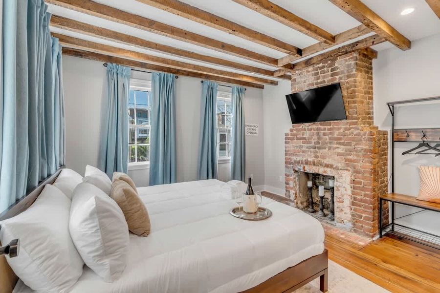 Historic Primary with Fireplace