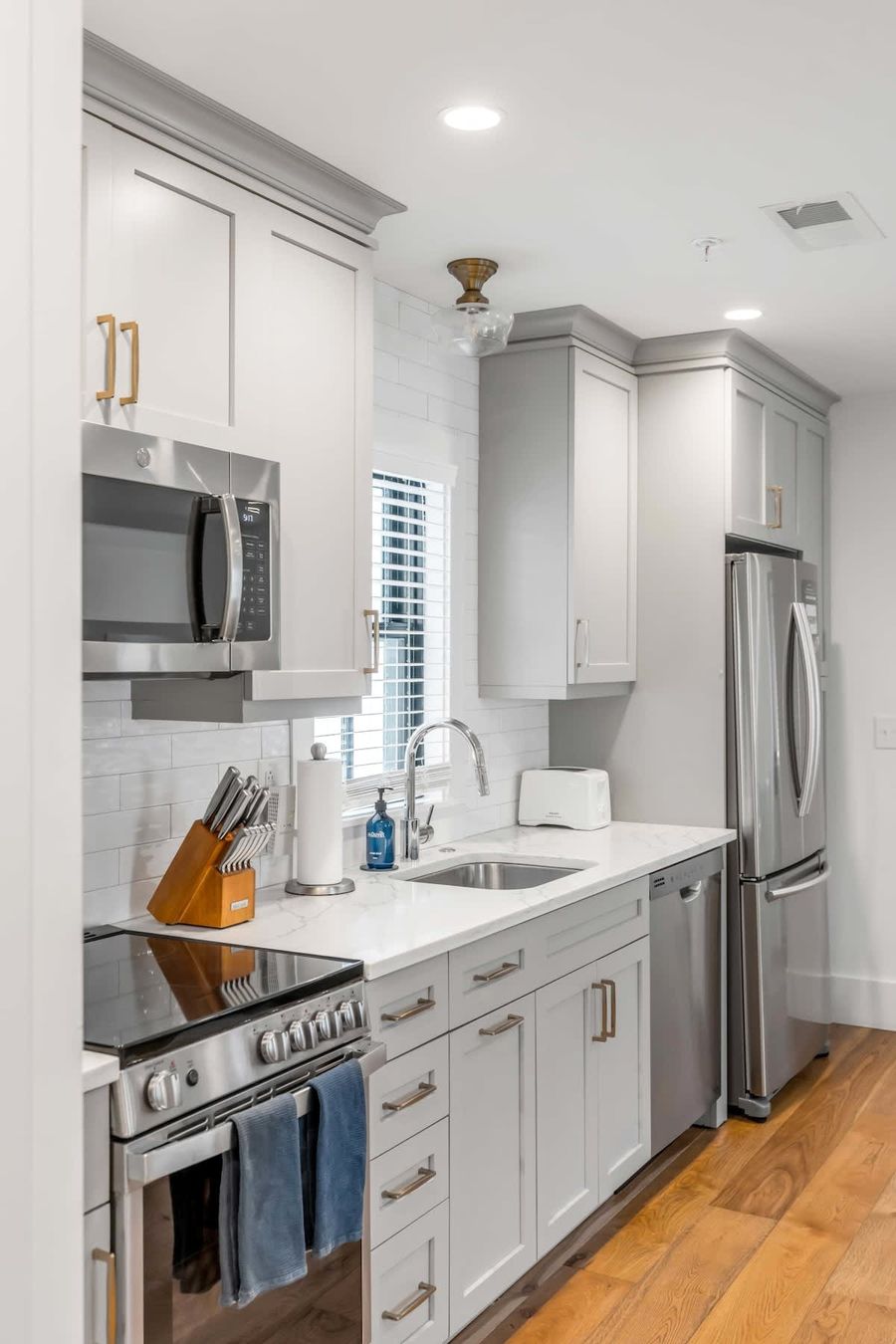 
Fully equipped kitchen with everything you need to cook a meal!