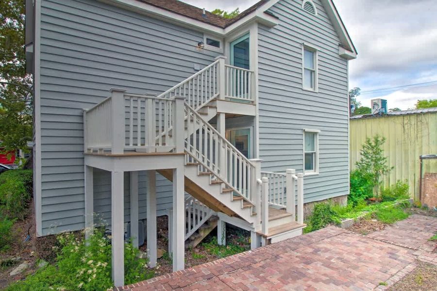 Exterior of the rental