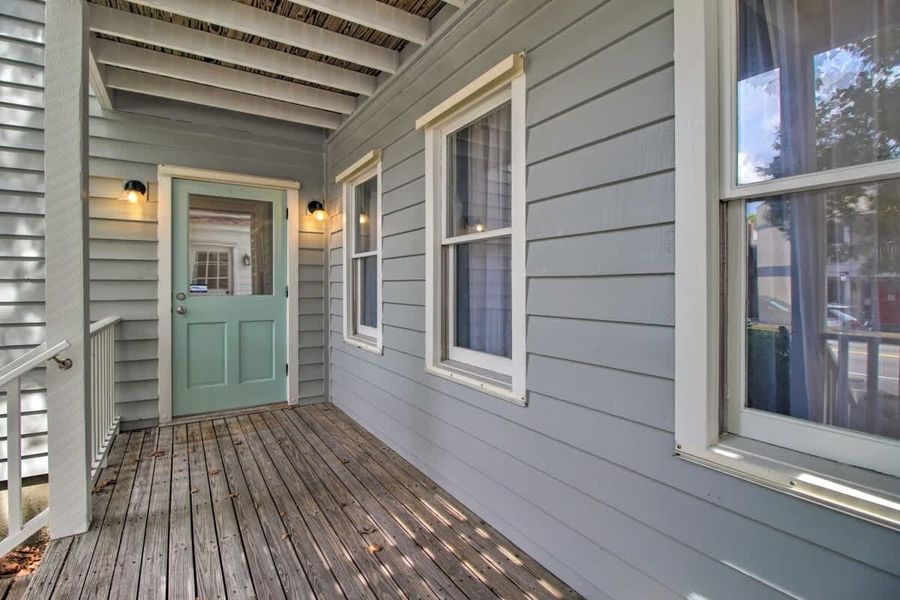 Covered porch
