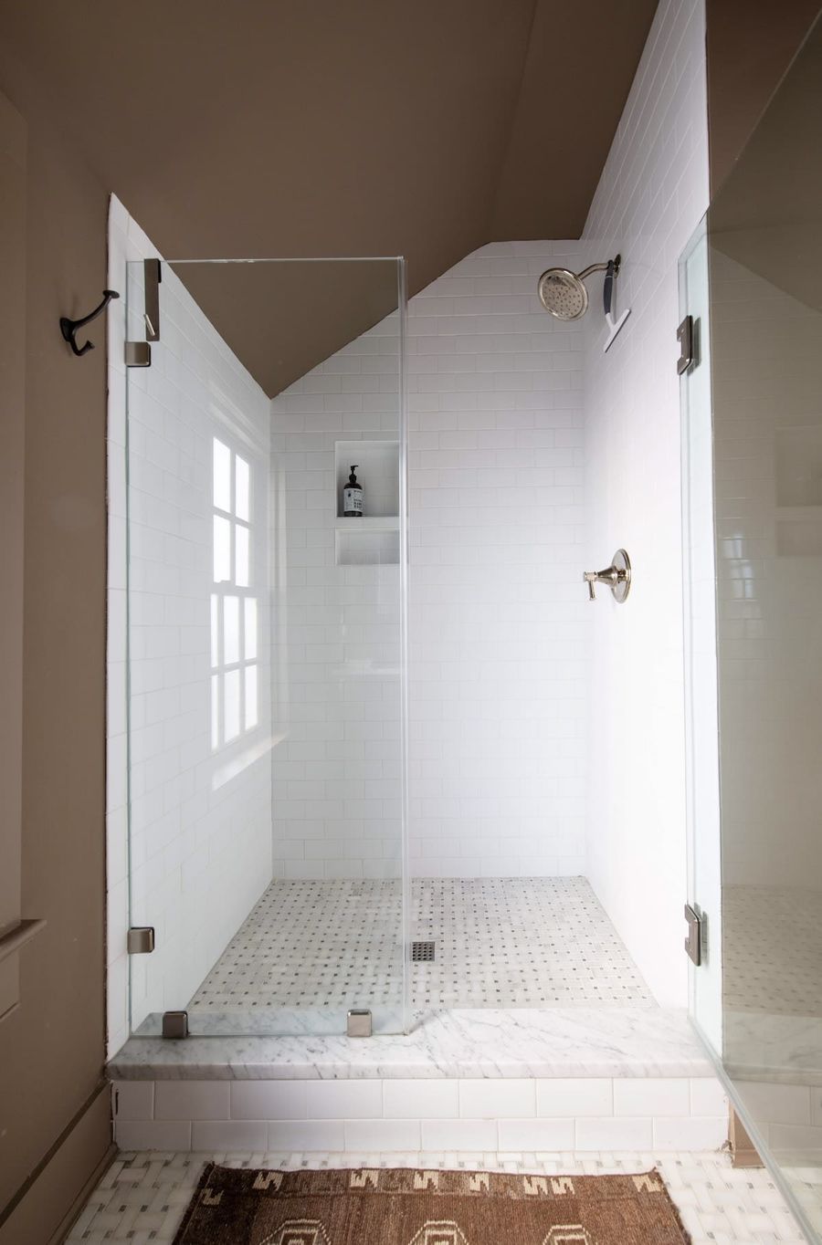 Bathroom #2 with walk-in shower and high end finishes