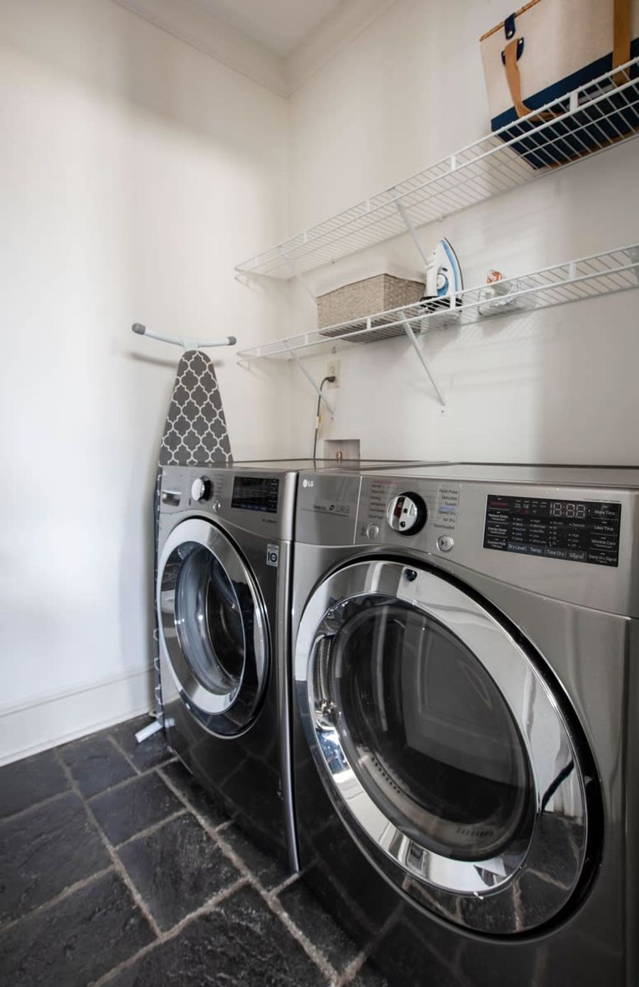 Washer + Dryer for your use!