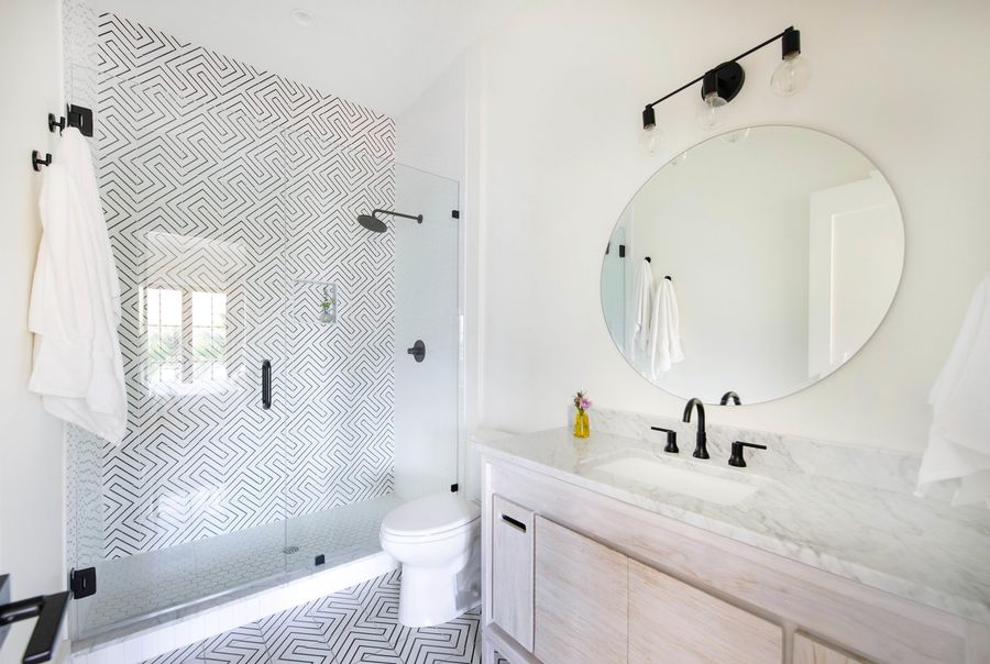 Bathroom #1: Walk-in shower