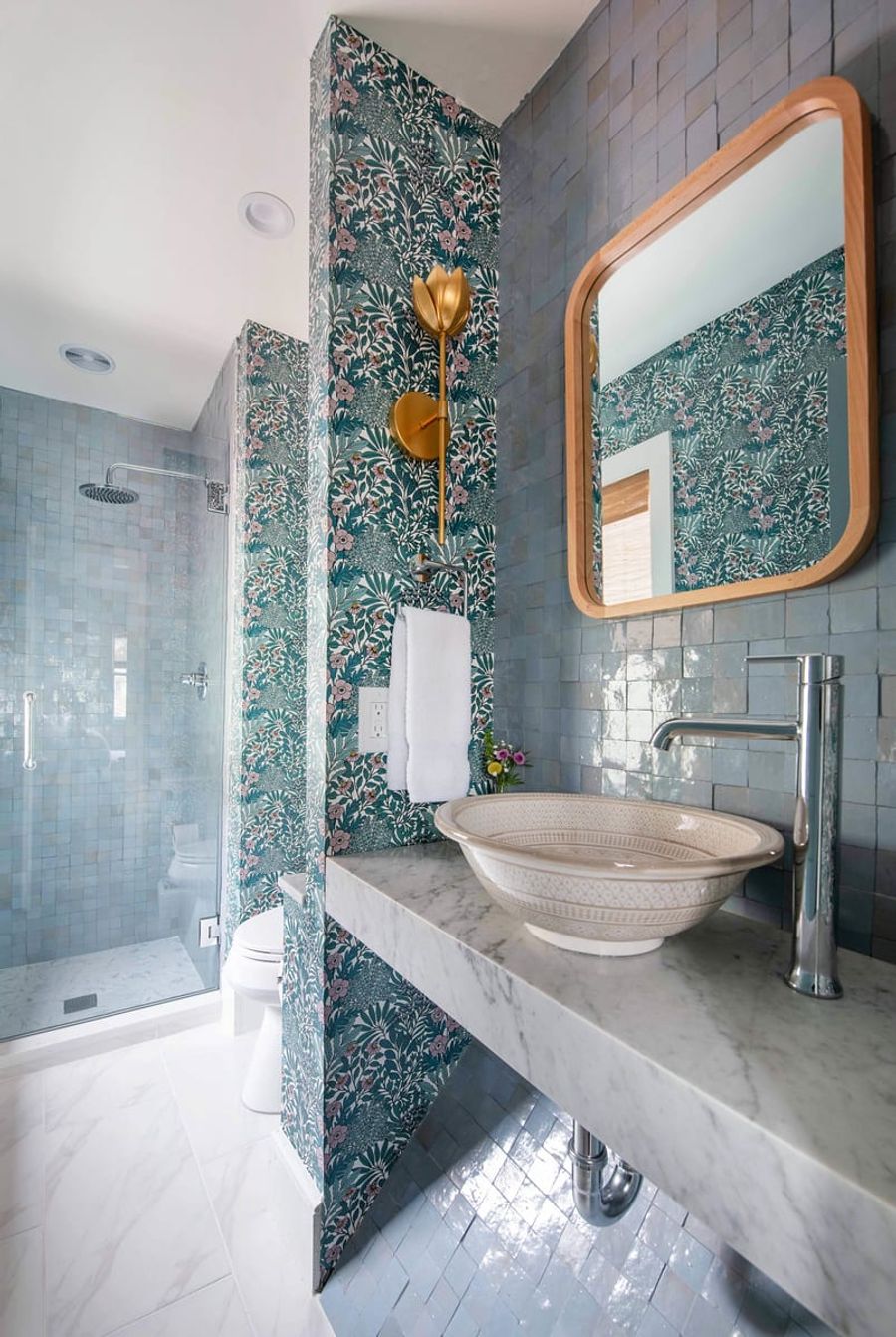 Bathroom #1: Walk-in shower