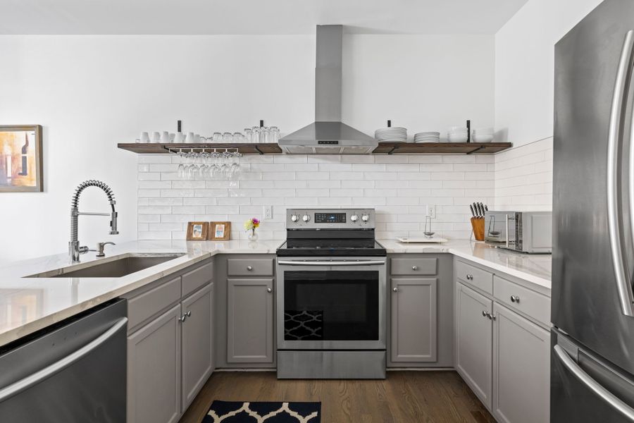 Fully equipped kitchen!