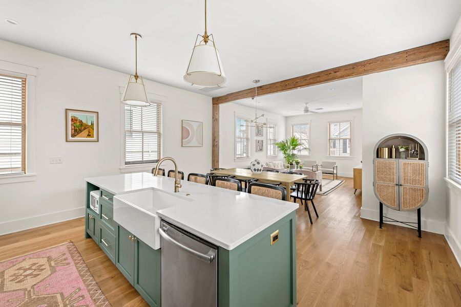 Fully equipped kitchen with everything you need to cook a meal!