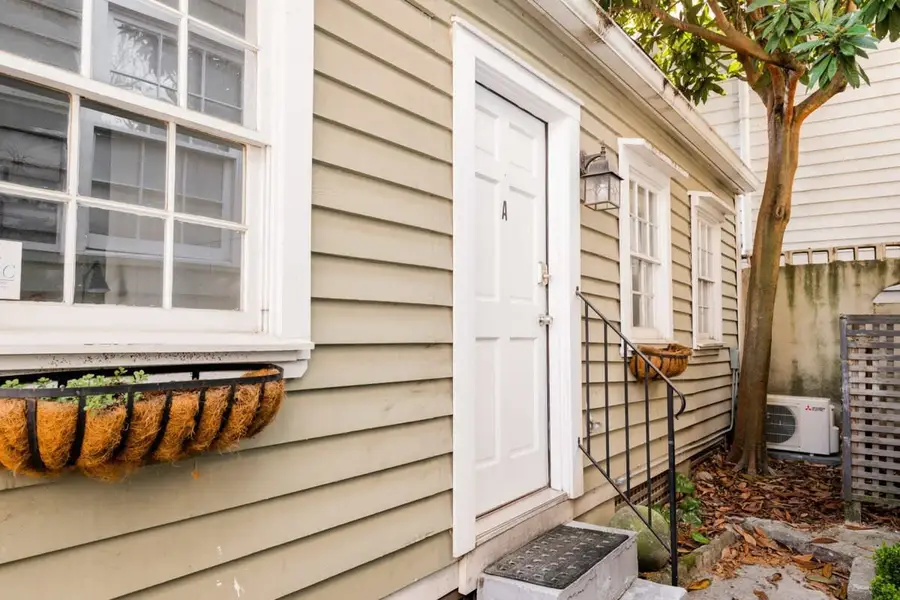 Entrance to your downtown Charleston rental