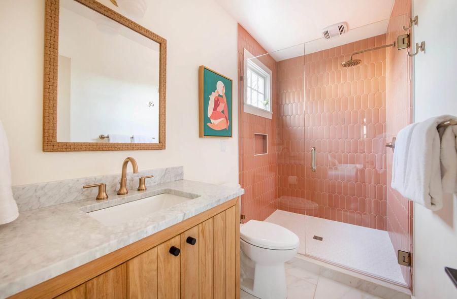 Bathroom #1: Walk-in shower