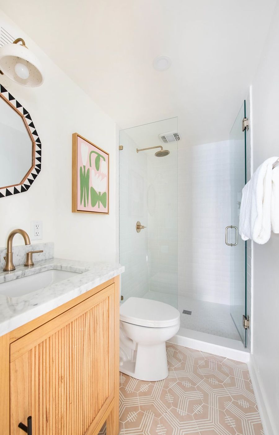Bathroom #5: Walk-in shower