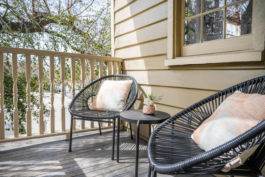 Outdoor seating