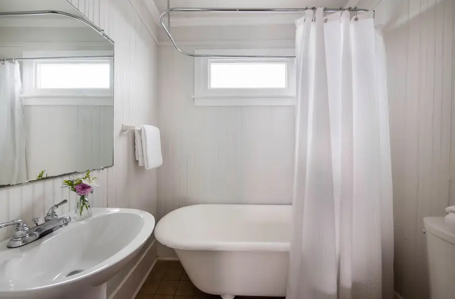 Bathroom #2: Bathtub with Shower