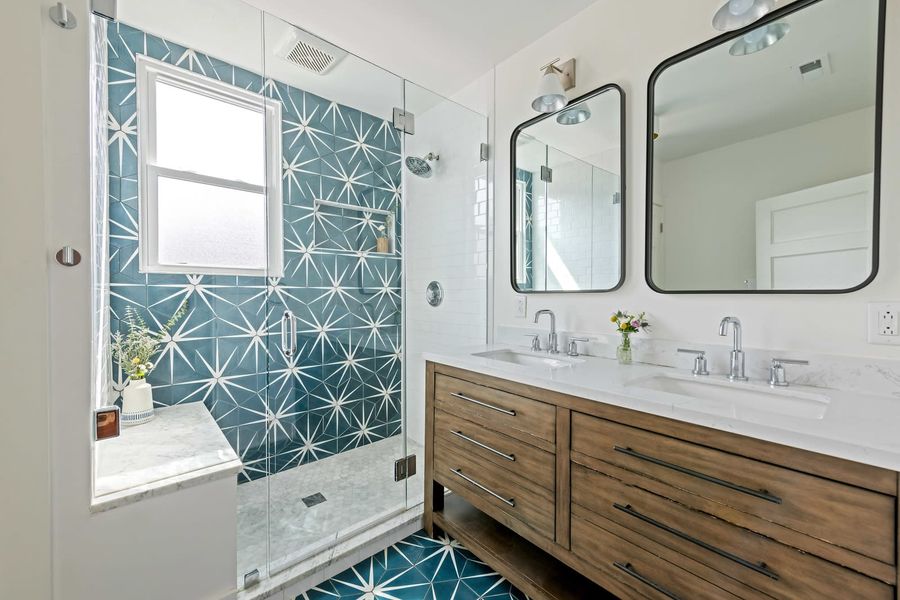 Bathroom #2: Walk-in shower