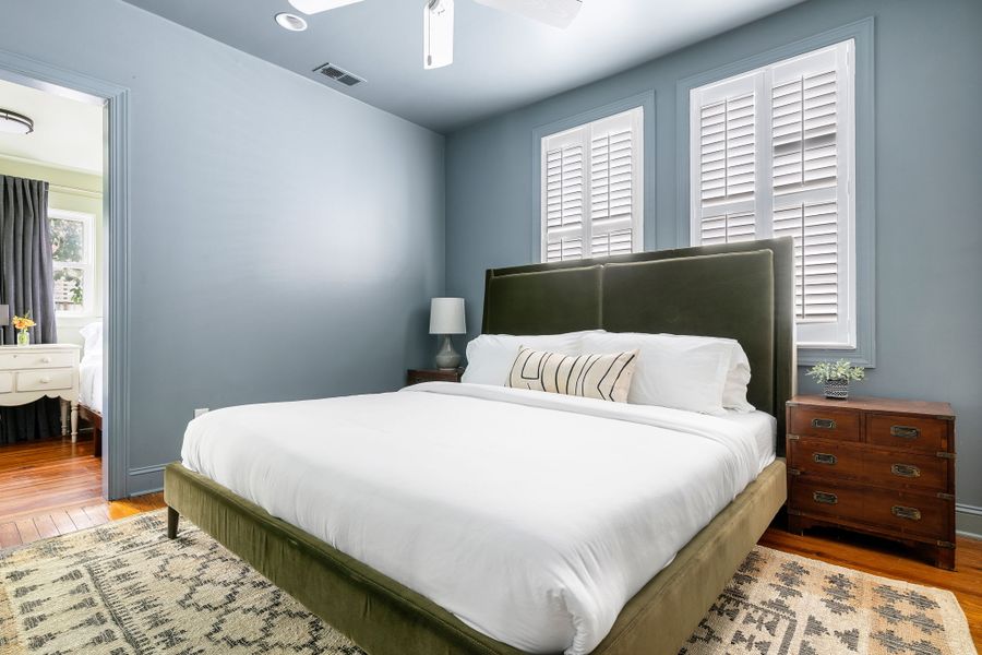 Bedroom 1: King Bed + Queen + Queen + En-Suite + TV