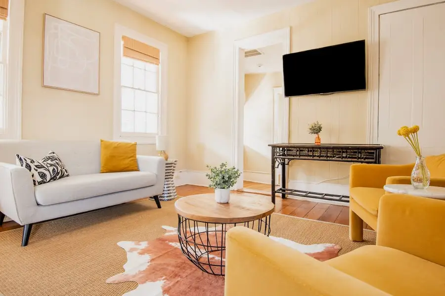 Open Living Room w/ TV
