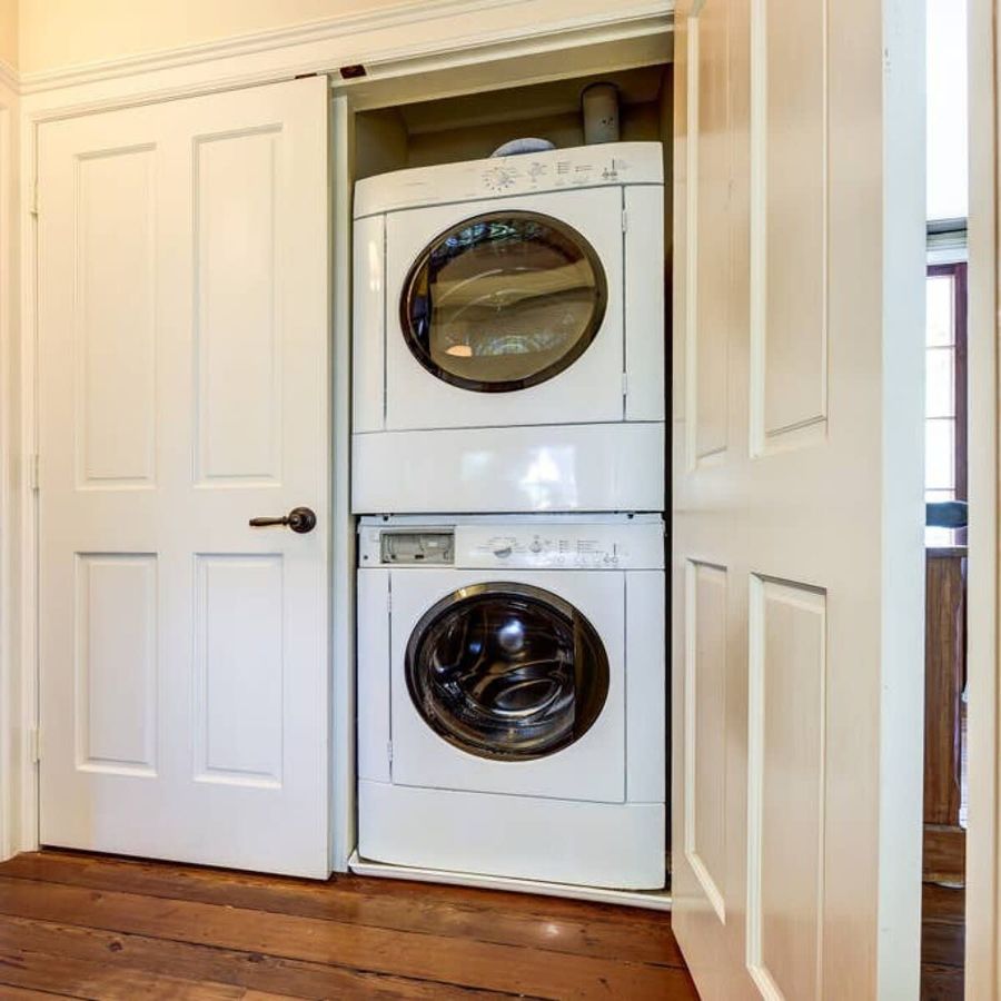 Each house has a fully equipped washer and dryer!