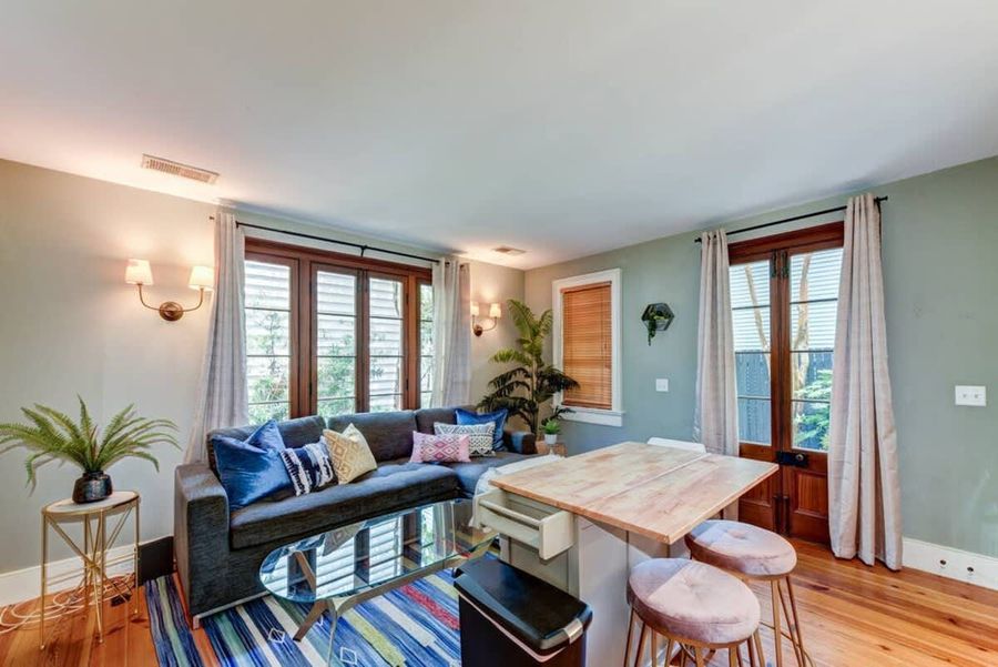 House #2: View of living area