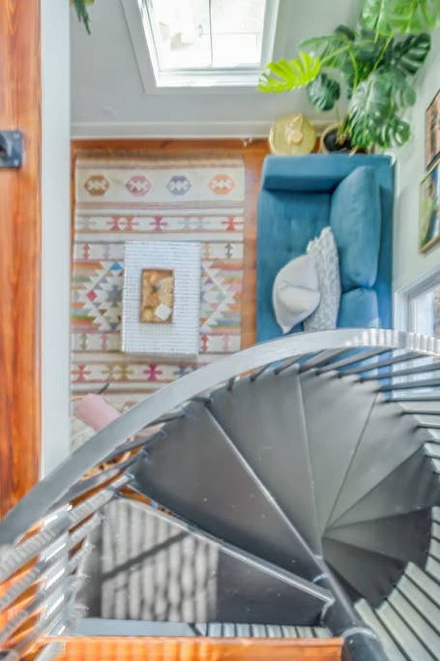 Unique spiral staircase