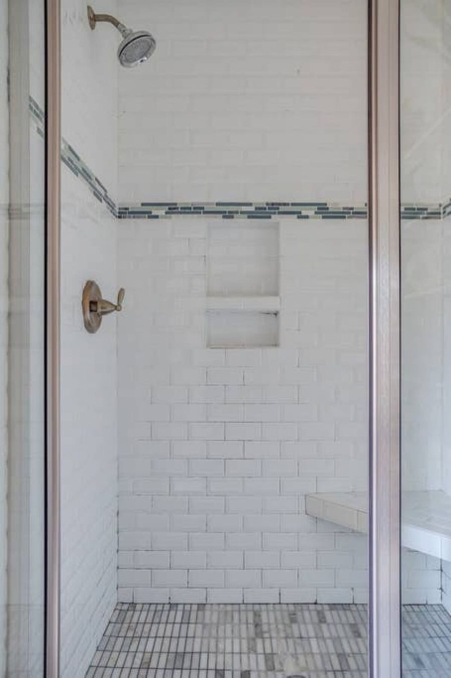 Full bathroom with walk-in shower!