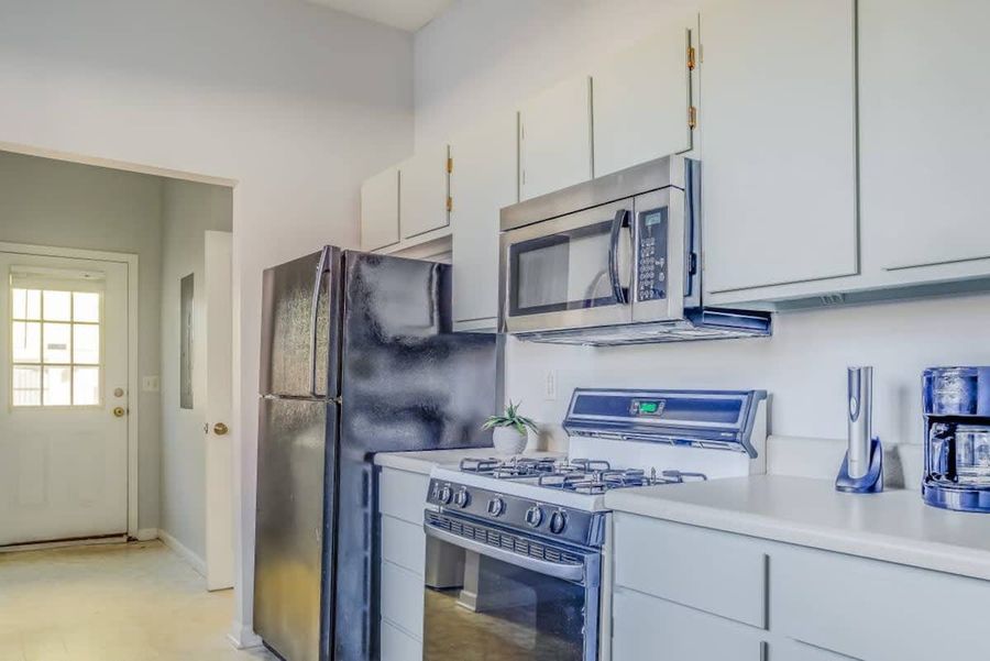 Fully stocked kitchen