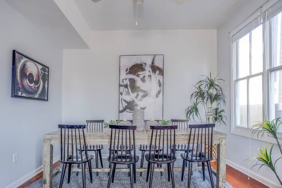 Dining Table w/ seating for eight