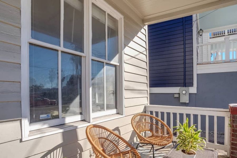 Outdoor Space on Front Porch w/ seating