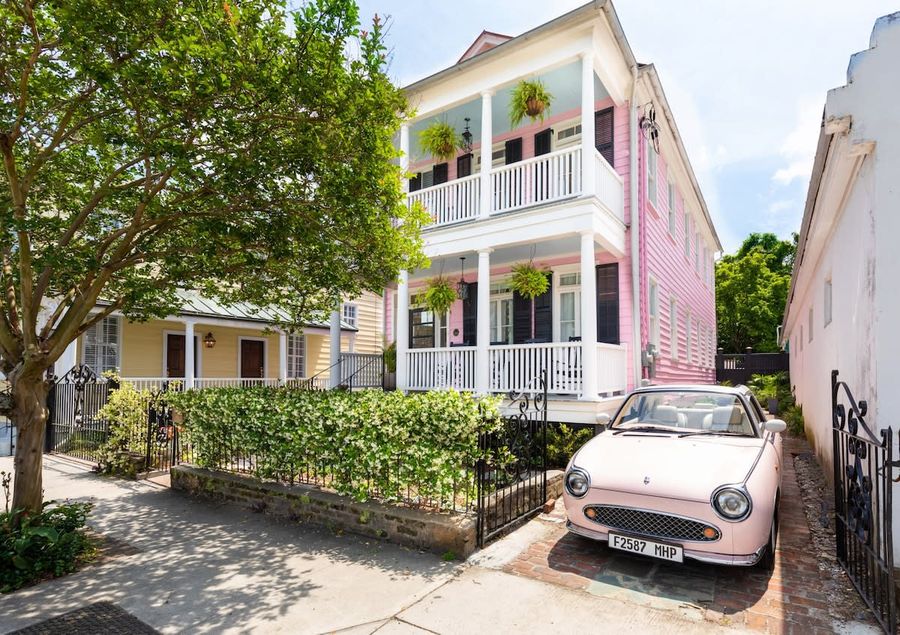 Exterior view of our charming home