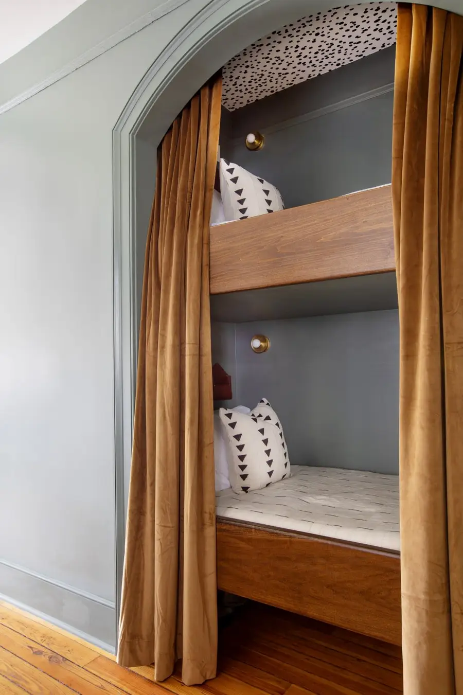 Two Single Beds off of living space!