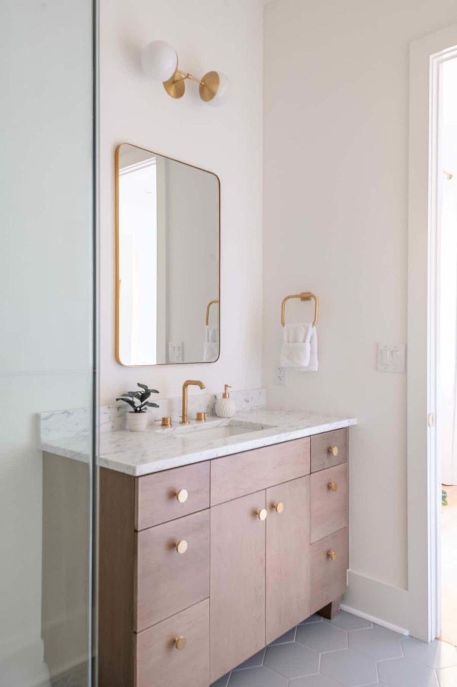 Bathroom #2 with a walk-in shower
