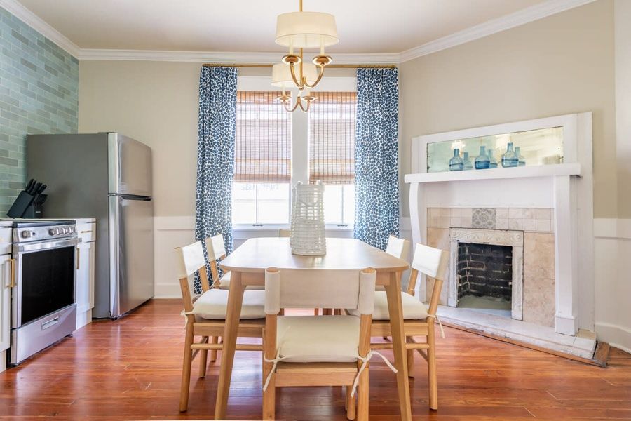 Brand new renovations with historic touches 