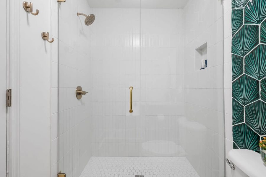 Bathroom #2 with a walk-in shower 