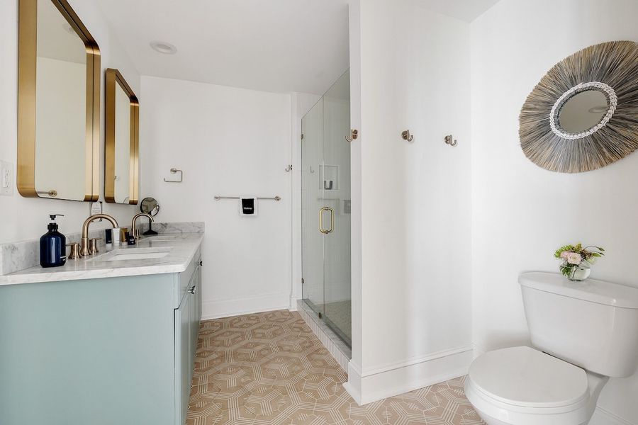 Bathroom #3 with a walk-in shower 