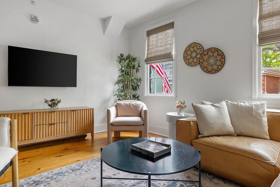Spacious living room with plenty of seating for your group. This is living room #4! 
