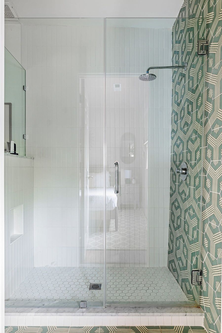 Bathroom #4 with a walk-in shower 